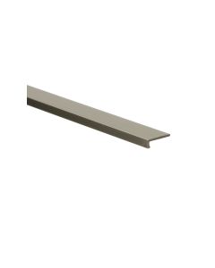Hoeklijnprofiel zelfklevend 4mm RVS 300cm - 69563