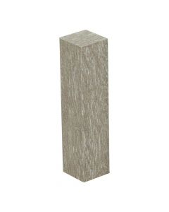Hoek/eindstuk 17x73mm met decorfolie (4 stuks)