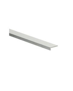 Hoeklijnprofiel zelfklevend 4mm Zilver geborsteld 300cm - 69558