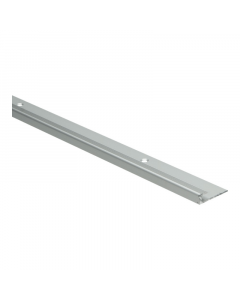 Inschuif eindprofiel 10mm tbv 7mm vloer schroef Zilver 100cm - 65833