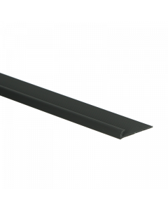 Papegaaienbek Kunststof Zwart 5mm hoog 250cm lang - 20228