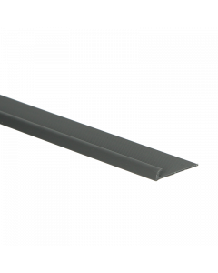 Papegaaienbek Kunststof Donkergrijs 5mm hoog 250cm lang - 20233
