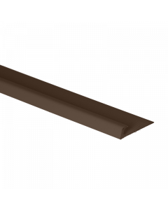 Papegaaienbek Kunststof Bruin 8mm hoog 250cm lang - 20237