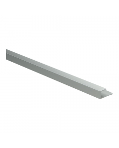 U-profiel verlijmen 10.1mm Zilver 90cm - 61216