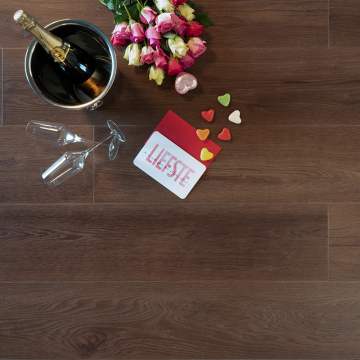 Douwes Dekker Ambitieus Riante Plank Bastogne koek 04868 Rigid Click PVC