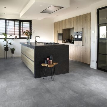 Douwes Dekker Ambitieus Flinke Tegel Bitterkoek 04863 Rigid Click PVC