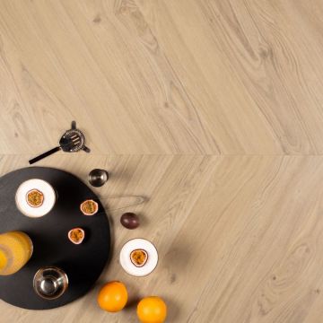 Douwes Dekker Ambitieus Hongaarse Punt Crème brûlée 07821 Click Rigid PVC