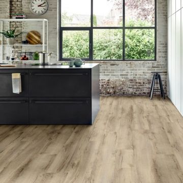 Moduleo LayRed Wood XL Mountain Oak 56238 Incl. geïntegreerde 10dB ondervloer Rigid Click PVC 