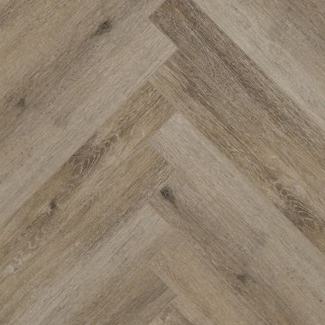 COREtec The Naturals VG854 Acorn WPC Rigid Core Click Visgraat PVC met 10dB geïntegreerde ondervloer