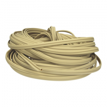 Contactgeluidreducerende strip 25 mtr lichtbruin - 16125