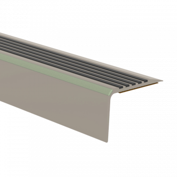 Trapkantprofiel Kunststof Champagne 65x40mm 250cm - 20729