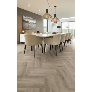COREtec The Naturals VG807 Meadow WPC Rigid Core Click Visgraat PVC met 10dB vaste ondervloer - Incl. GRATIS plinten*