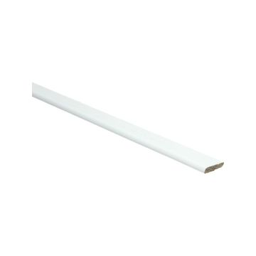 Plakplint wit Whitline RAL9016 met folie - 23247/0104003
