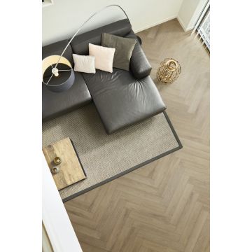 COREtec The Naturals VG804 Lumber WPC Rigid Core Click Visgraat PVC met 10dB vaste ondervloer - Incl. GRATIS plinten*