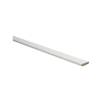 Plakplint zelfklevend 5x24mm Eiken Katoenwit platte plint - 23178