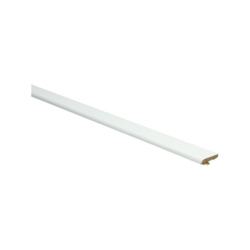 Plakplint zelfklevend 5x24mm Eiken Wit Gelakt platte plint - 23191