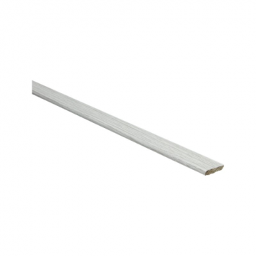 Plakplint zelfklevend 5x24mm Eiken Wit Grijs platte plint - 23242