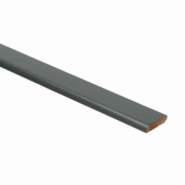 Plakplint zelfklevend 5x24mm Antraciet RAL7016 platte plint - 23200