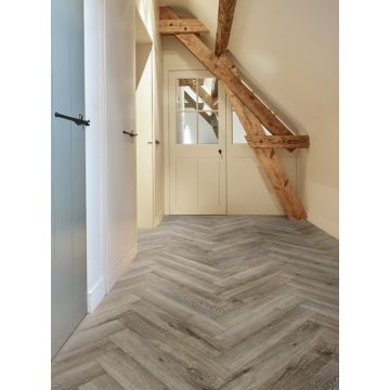 COREtec The Naturals VG854 Acorn WPC Rigid Core Click Visgraat PVC met 10dB vaste ondervloer - Incl. GRATIS plinten*