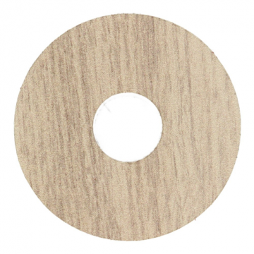Rozet zelfklevend 17-55mm Eiken Wit Geolied (10 stuks) - 24020