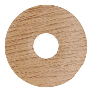 Rozet zelfklevend 17-55mm Eiken Naturel (10 stuks) - 24052