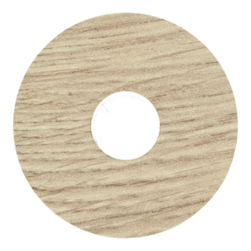 Rozet zelfklevend 17-55mm Gezandstraalde Eik Natuur (10 stuks) - 24156