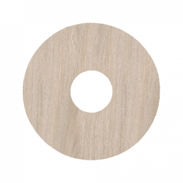 Rozet zelfklevend 17-55mm Eik Licht Beige (10 stuks) - 24197