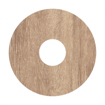 Rozet zelfklevend 17-55mm Mountain Oak Light Grey (10 stuks) - 24230