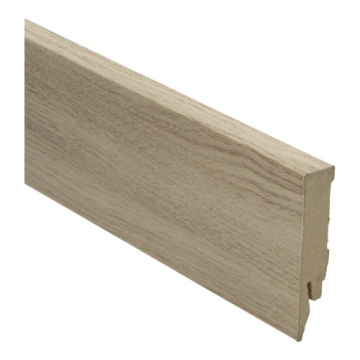 Rechte MDF Blokplint 14x70mm Eiken Wit Geolied - 27020