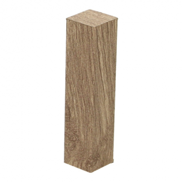 Hoek/Eindstuk 17x73mm Vintage Eik Natuurvernist (4 stuks) - 27404