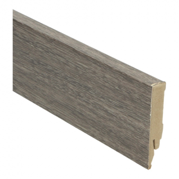 Rechte MDF Blokplint 14x70mm Eiken Grijs Gerookt - 27053