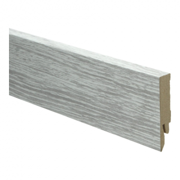 Rechte MDF Blokplint 14x70mm Klassieke Patina Eik Grijs - 27096