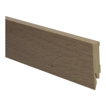 Rechte MDF Blokplint 14x70mm Eiken Gerookt - 27163