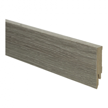 Rechte MDF Blokplint 14x70mm Gerookt Eiken Wit Geolied - 27165