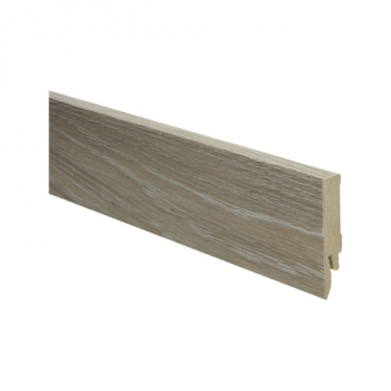 Rechte MDF Blokplint 14x70mm Verouderd Eiken Naturel - 27238