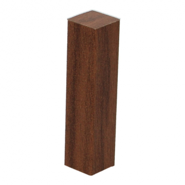 Hoek/Eindstuk 17x73mm Landhuis Merbau (4 stuks) - 27469