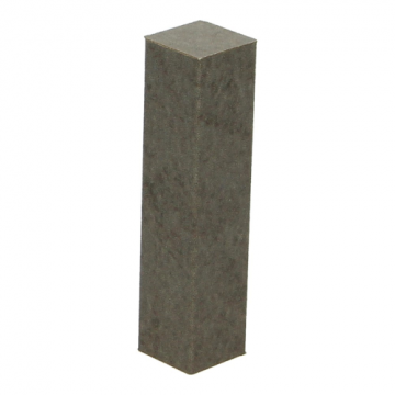 Hoek/Eindstuk 17x73mm Beton Gepolijst Donker (4 stuks) - 27493