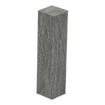 Hoek/Eindstuk 17x73mm Eiken Blauwgrijs (4 stuks) - 27520