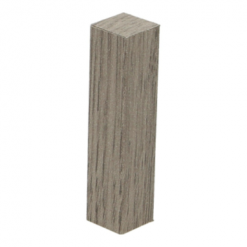 Hoek/Eindstuk 17x73mm Eiken Wit Gerookt Mat (4 stuks) - 27531