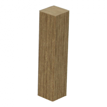 Hoek/Eindstuk 17x73mm Fijngestreept Eiken Nat (4 stuks) - 27539