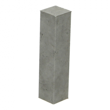Hoek/Eindstuk 17x73mm Tegel Grijs (4 stuks) - 27542