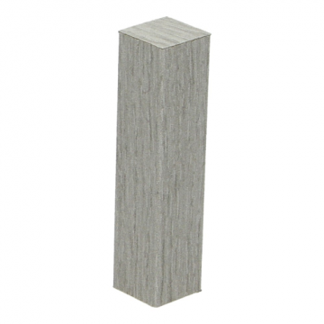 Hoek/Eindstuk 17x73mm Eiken Vergrijsd (4 stuks) - 27545