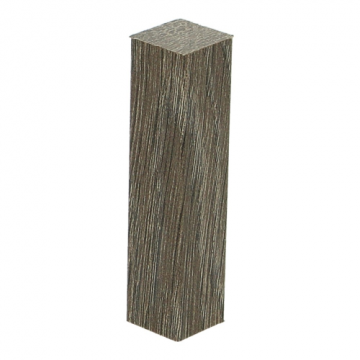 Hoek/Eindstuk 17x73mm Klassieke Eik Bruin (4 stuks) - 27558