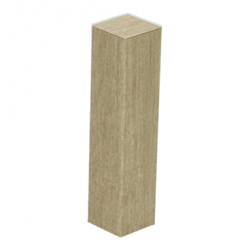 Hoek/Eindstuk 17x73mm Zachte Eik Warm Grijs (4 stuks) - 27559