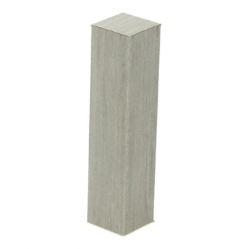 Hoek/Eindstuk 17x73mm Tennessee Grijze Eik (4 stuks) - 27561