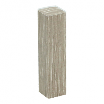 Hoek/Eindstuk 17x73mm Gerookt Eiken Wit Geolied (4 stuks) - 27565