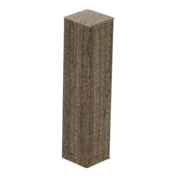 Hoek/Eindstuk 17x73mm Country Eik Wit (4 stuks) - 27594
