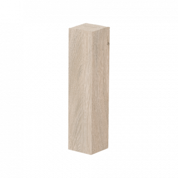 Hoek/Eindstuk 17x73mm Naturel Eik Vergrijsd (4 stuks) - 27595
