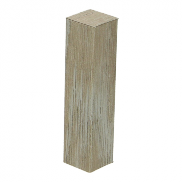 Hoek/Eindstuk 17x73mm Scarlet Oak Beige (4 stuks) - 27609