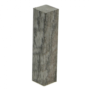 Hoek/Eindstuk 17x73mm Castle Oak Light Grey (4 stuks) - 27618